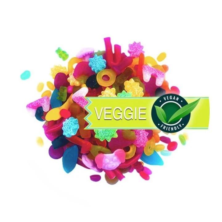 Grote hoeveelheid vegetarische snoep bestellen
